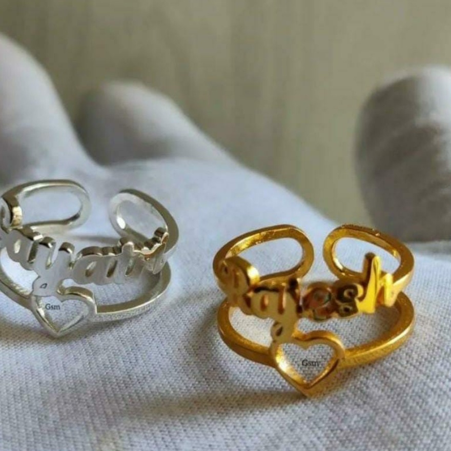 The Adorable Name Ring |